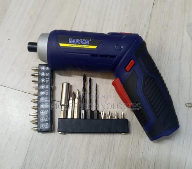 Royce Electric Screwdriver Drill Kit With Multiple Bits - main view