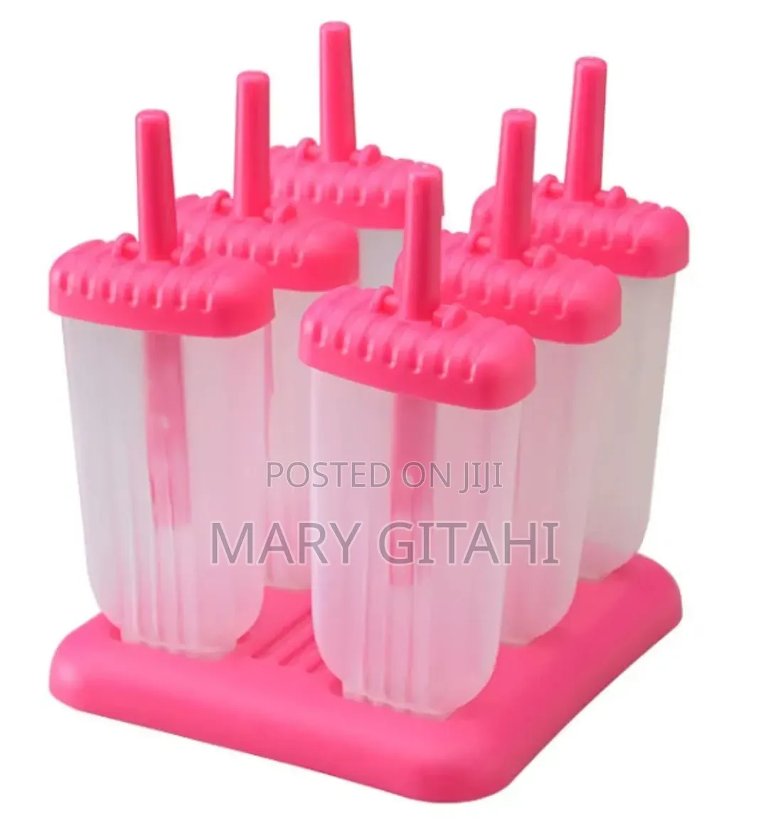 6 Slots Ice Popsicle Mold