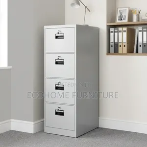 Filing Cabinet 4 Drawer Steel Office Document Storage