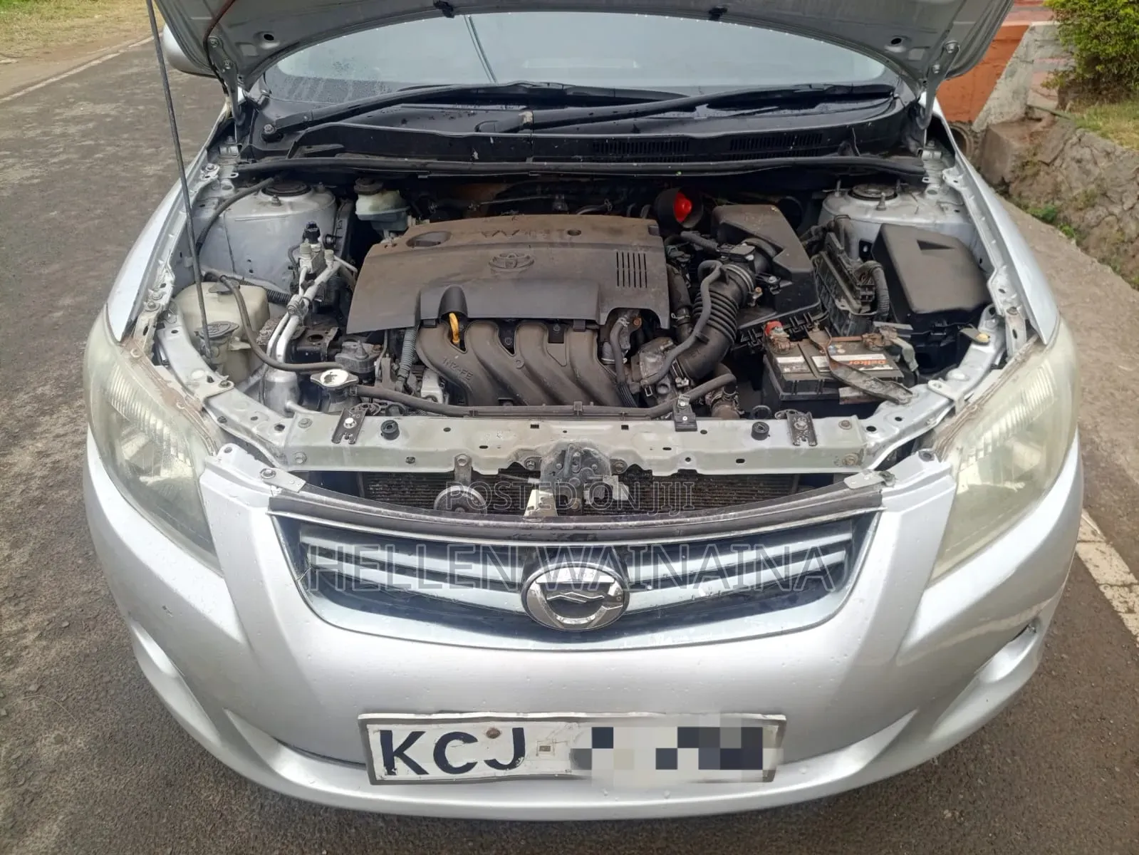 Toyota Corolla Fielder 2010 Silver