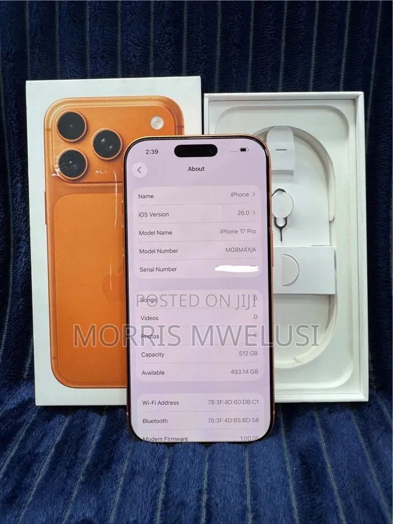 Apple iPhone 17 Pro 512 GB Orange