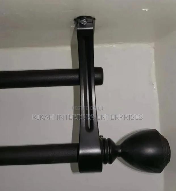 Jua Kali Curtain Brackets Curtain Rods Holders Environmental Friendly - thumbnail 2