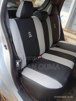 Custom Made Toyota Vitz Seat Covers – KSh 7,999
