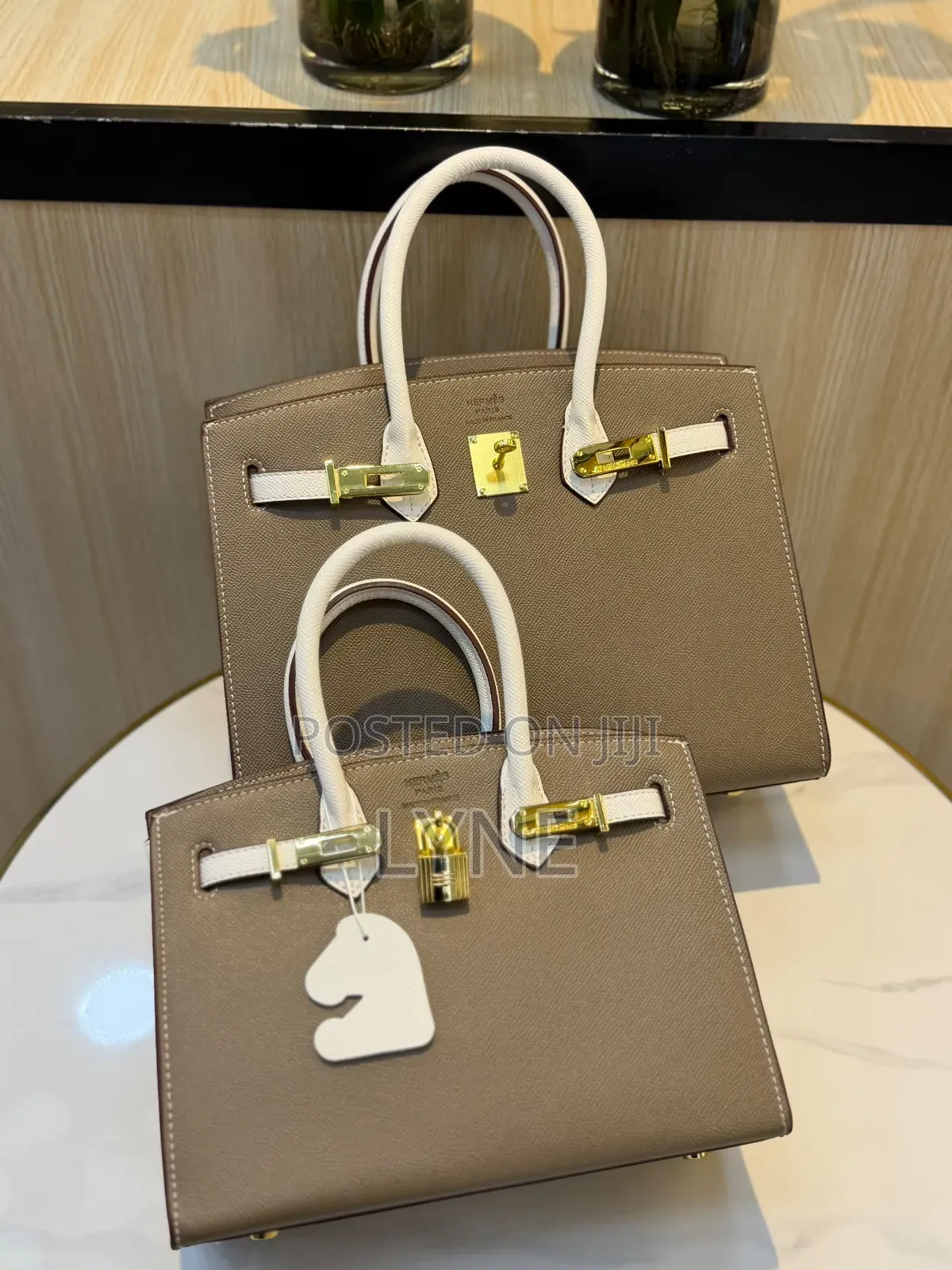 High End Quality Birkin Hermes Like Handbags. Elegant, Chic Look