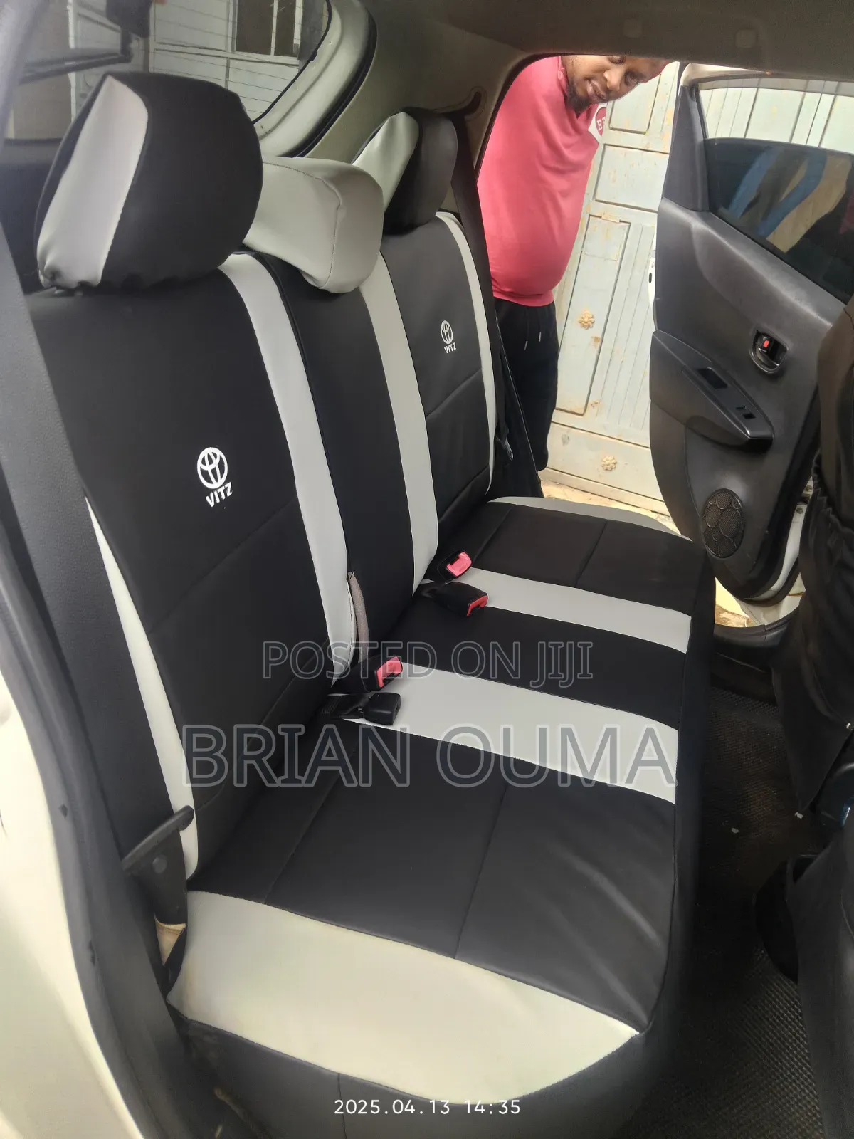 Toyota Vitz Leather Seat Covers – Custom Fit | KSh 7,999