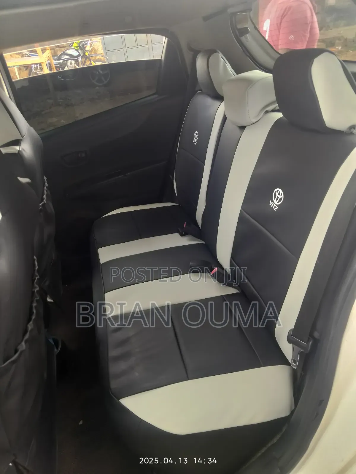 Toyota Vitz Leather Seat Covers – Custom Fit | KSh 7,999