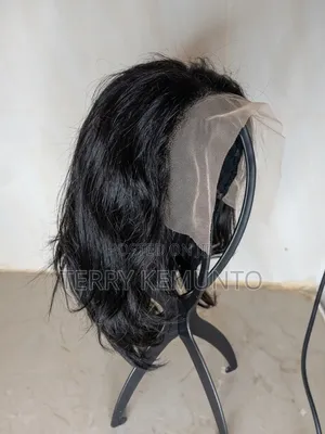 Black Pixie Wig