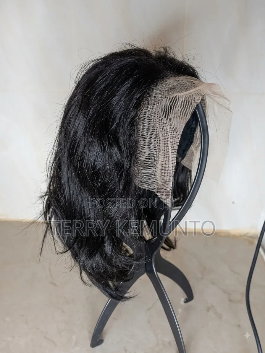 Black Pixie Wig