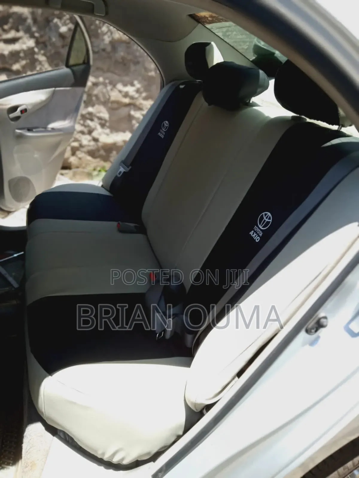 Toyota Axio Seat Covers – Custom Made | 