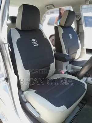 Toyota Axio Seat Covers – Custom Made | 