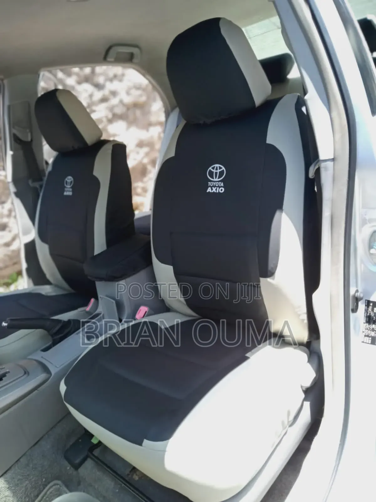 Toyota Axio Seat Covers – Custom Made | 