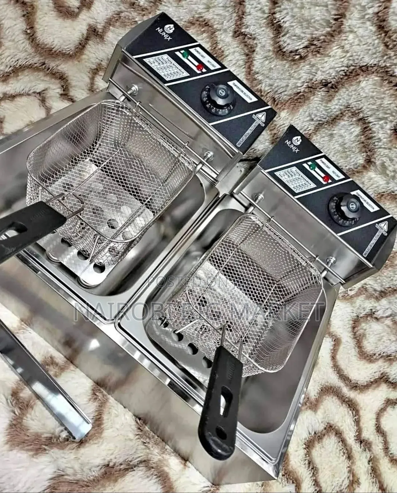 Nunix Macro Double Fryer Chips Fryer