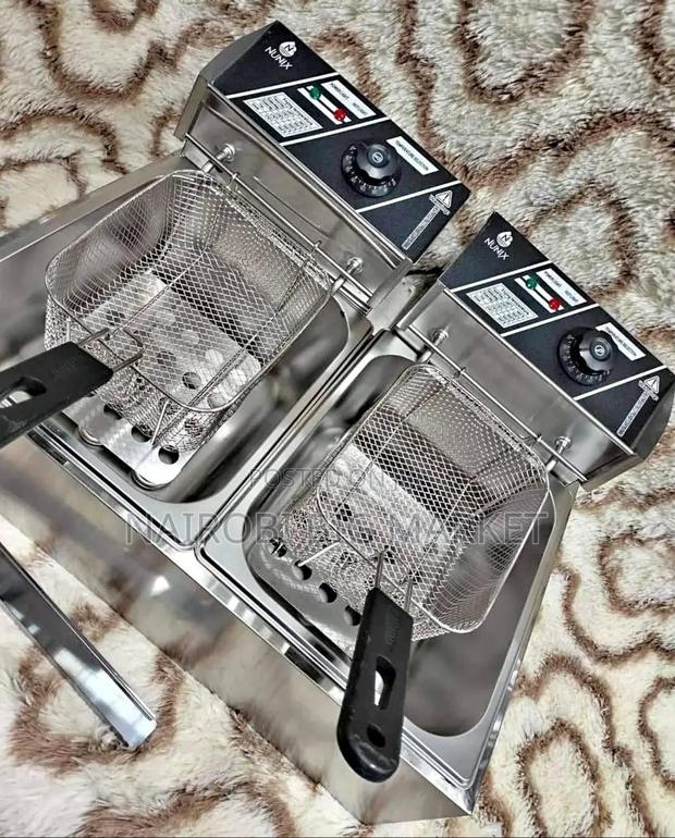 Nunix Macro Double Fryer Chips Fryer - thumbnail 2