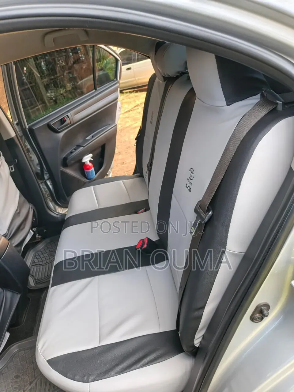 Custom Made Toyota Axio Seat Covers – KSh 7,999