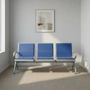3-Link Padded Blue Clinic Bench