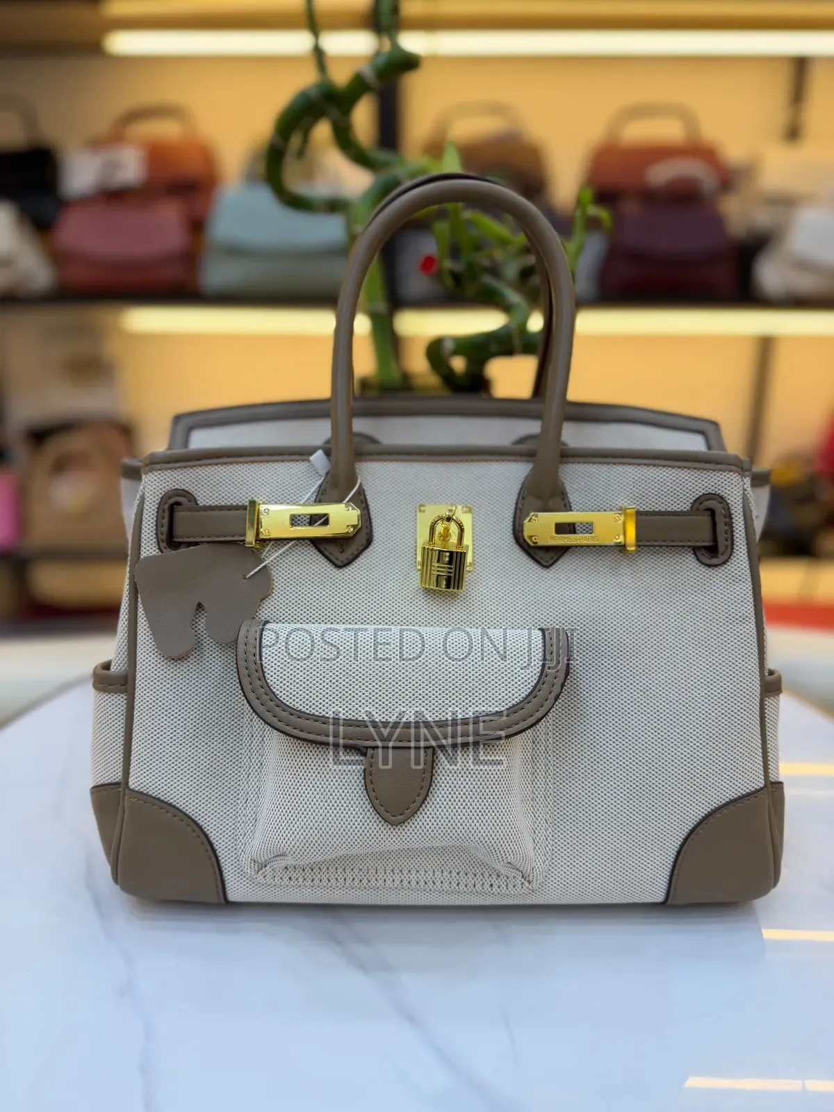 High End Quality Birkin Hermes Like Handbags. Elegant, Chic Look