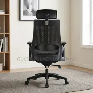 Black Mesh Lama Chair