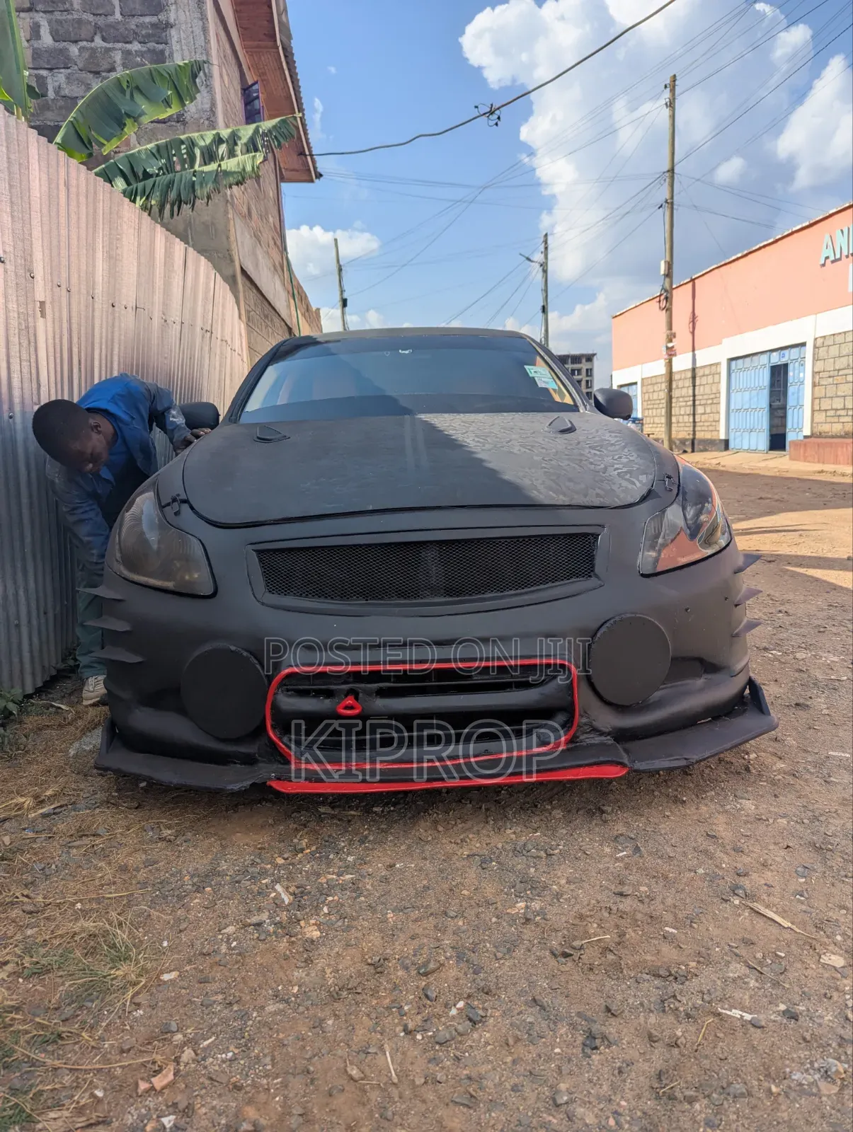 Nissan Skyline 2008 Matt Black