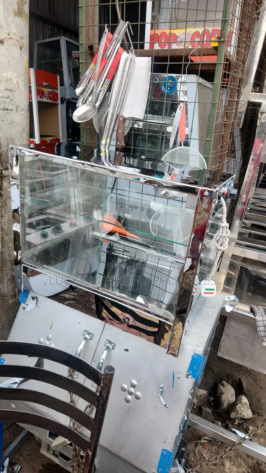 Pure Stainless Steel Electric Chips Display.