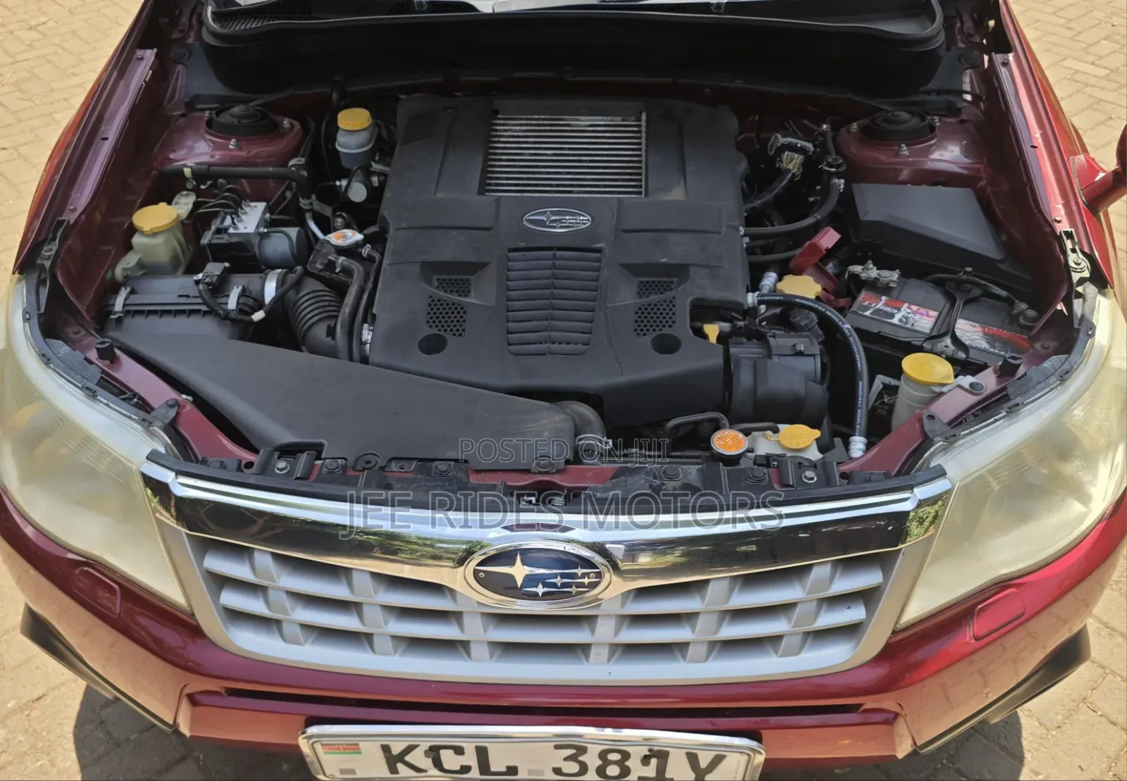 Subaru Forester 2011 Maroon