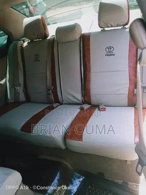 Custom Made Toyota Premio Seat Covers – 