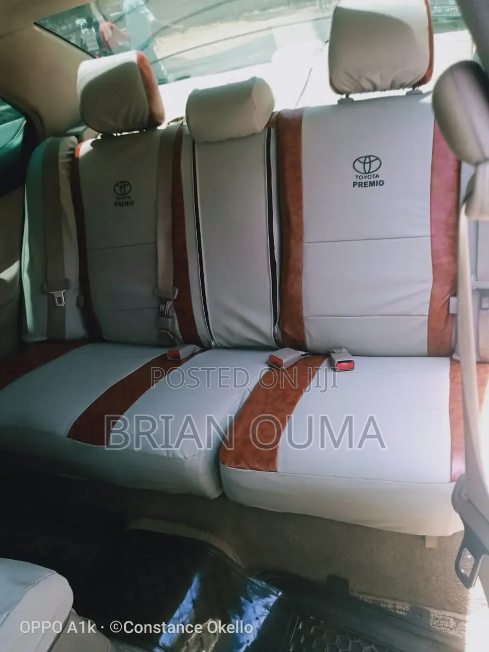 Custom Made Toyota Premio Seat Covers – 