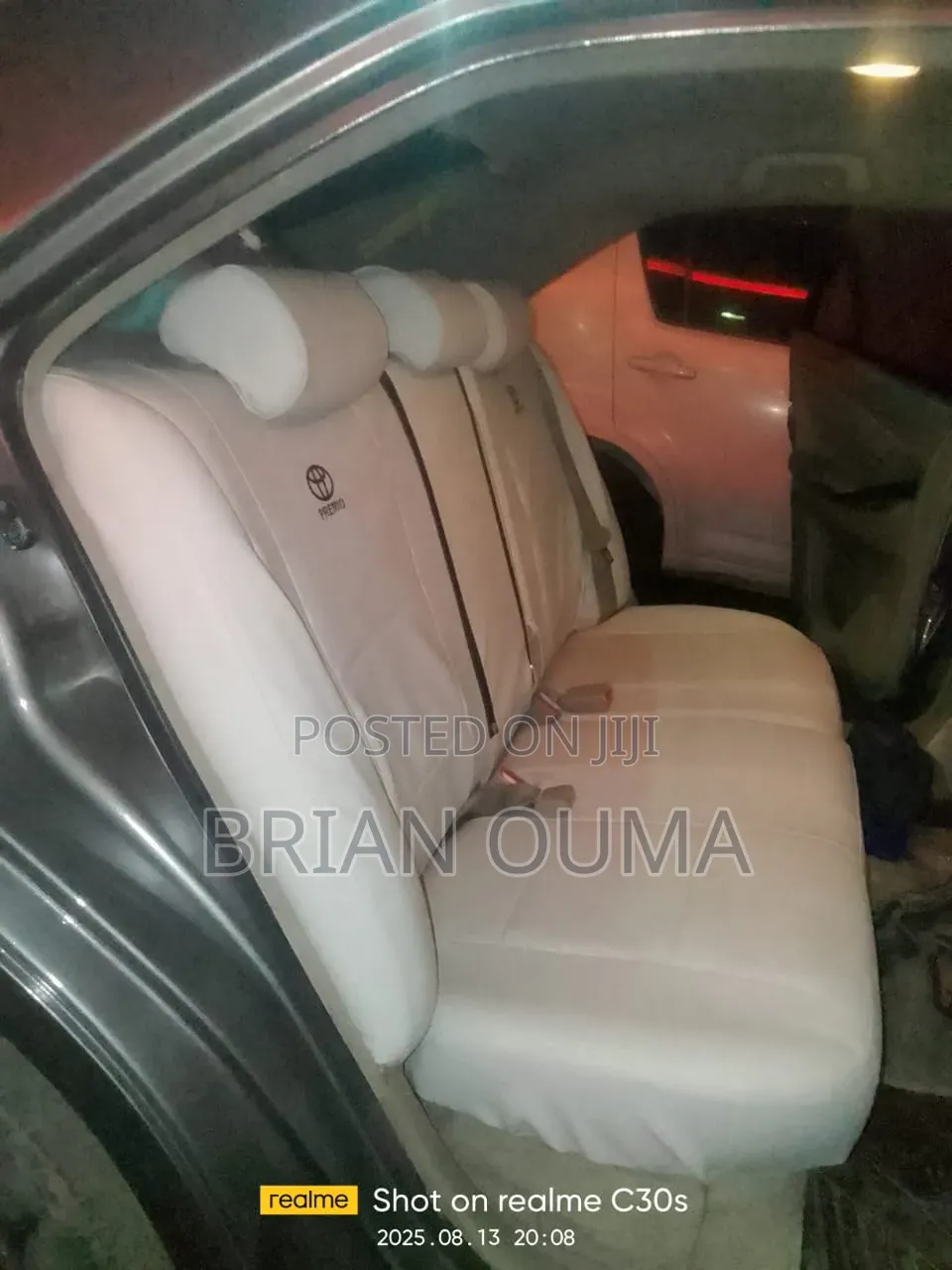 Custom Made Toyota Premio Seat Covers – 