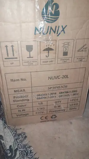 Nunix NUVC-20L 20L Wet Dry Vacuum Cleaner – Used Once