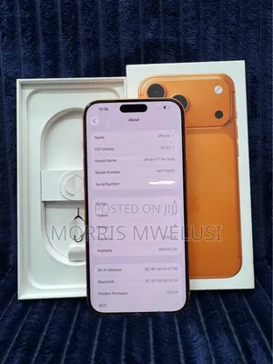 Apple iPhone 17 Pro Max 512 GB Orange