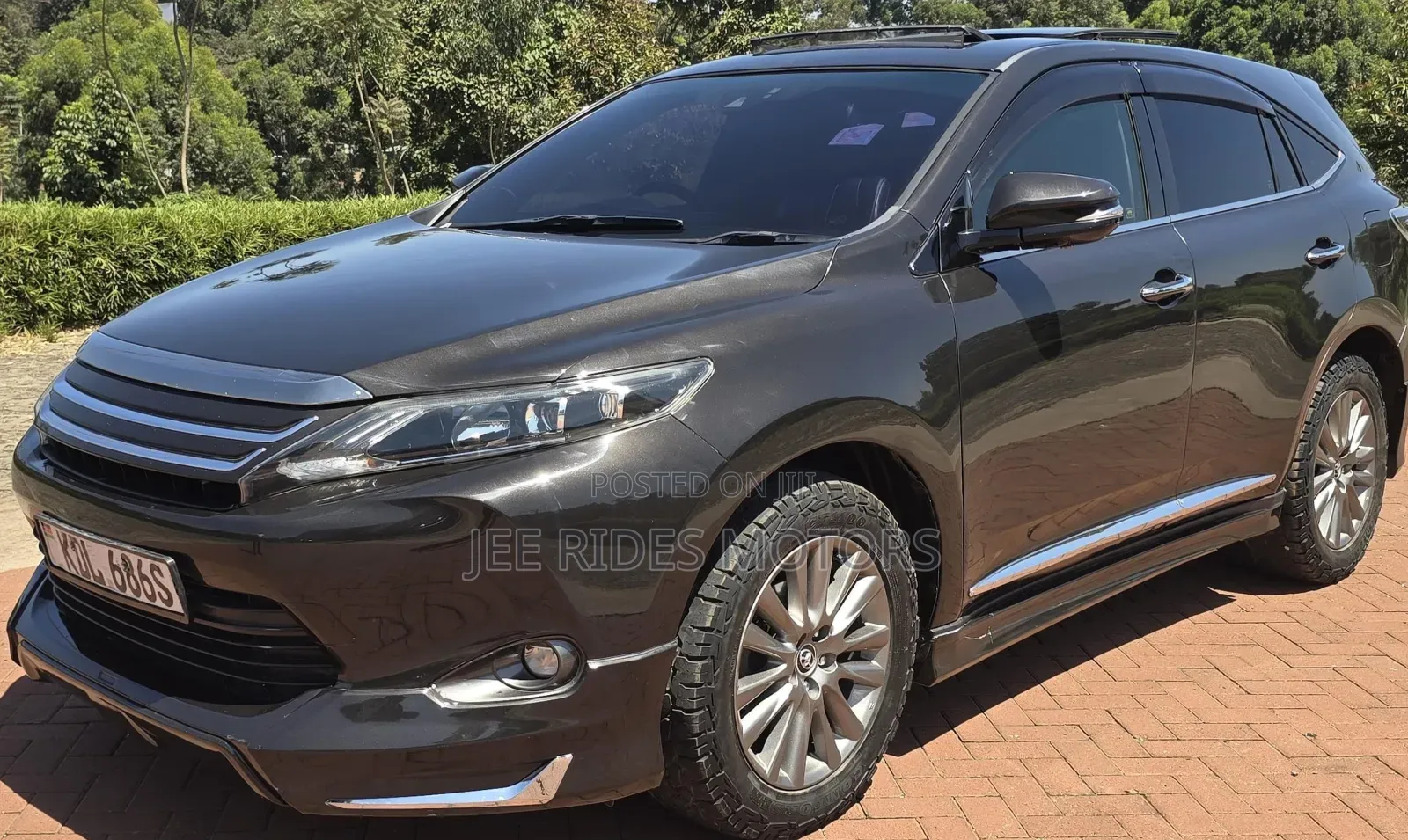 Toyota Harrier 2015 Matt Black
