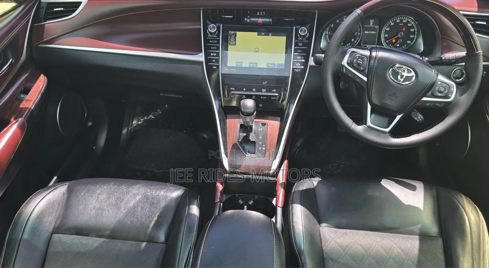 Toyota Harrier 2015 Matt Black
