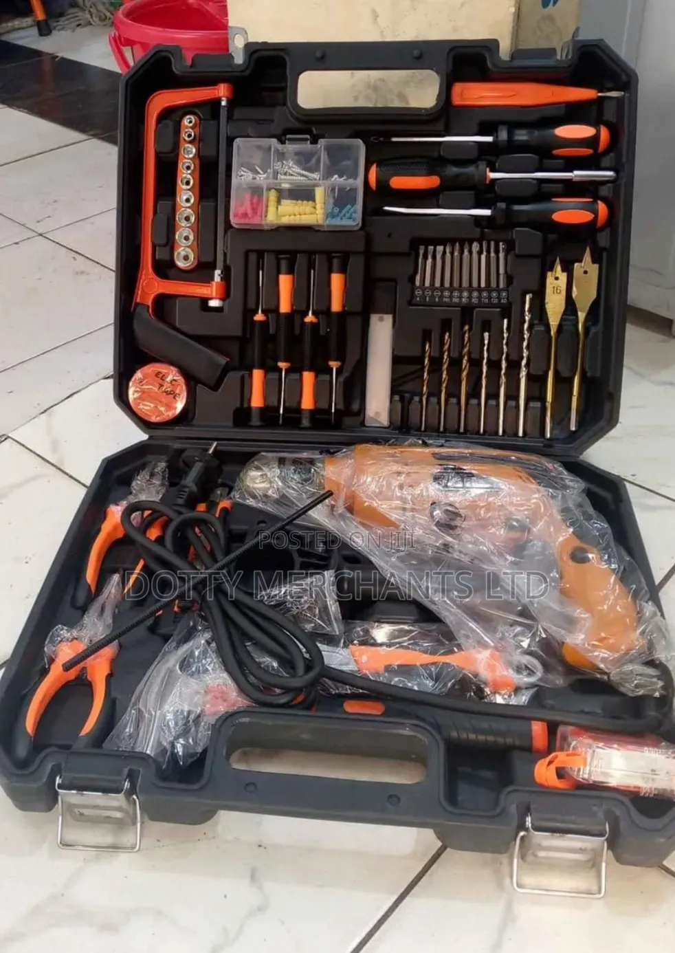 Drill Tool Set With Bits