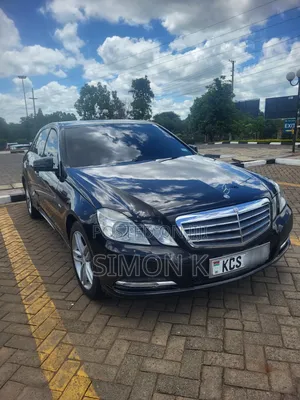 Mercedes-Benz E250 2011 Black