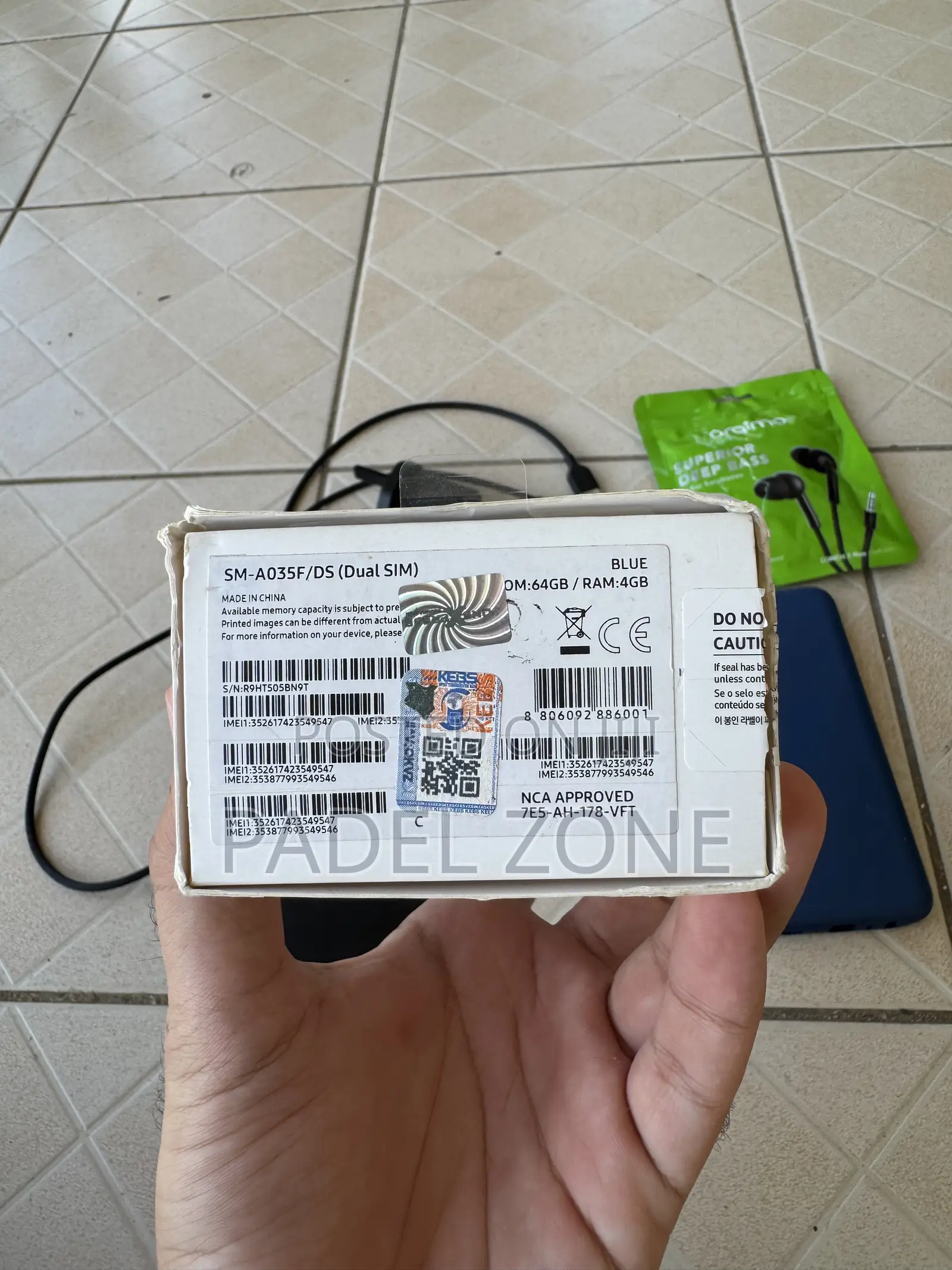 Samsung Galaxy A03 64 GB Blue