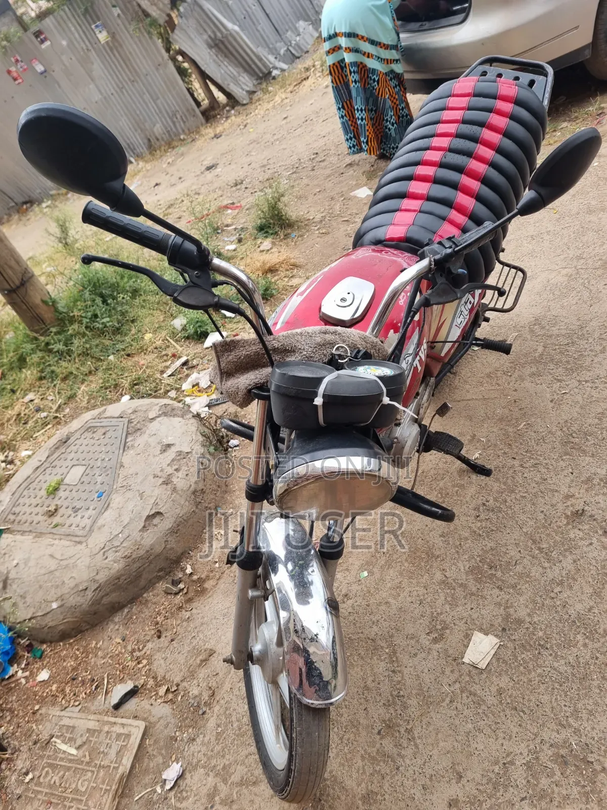 TVS XL 100 2013 Red