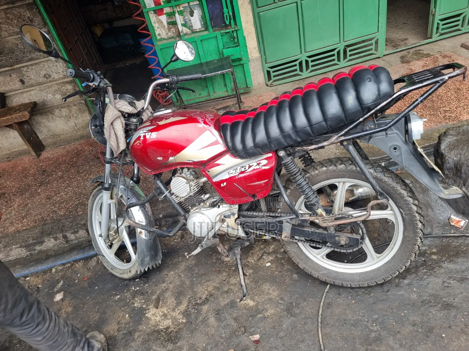TVS XL 100 2013 Red