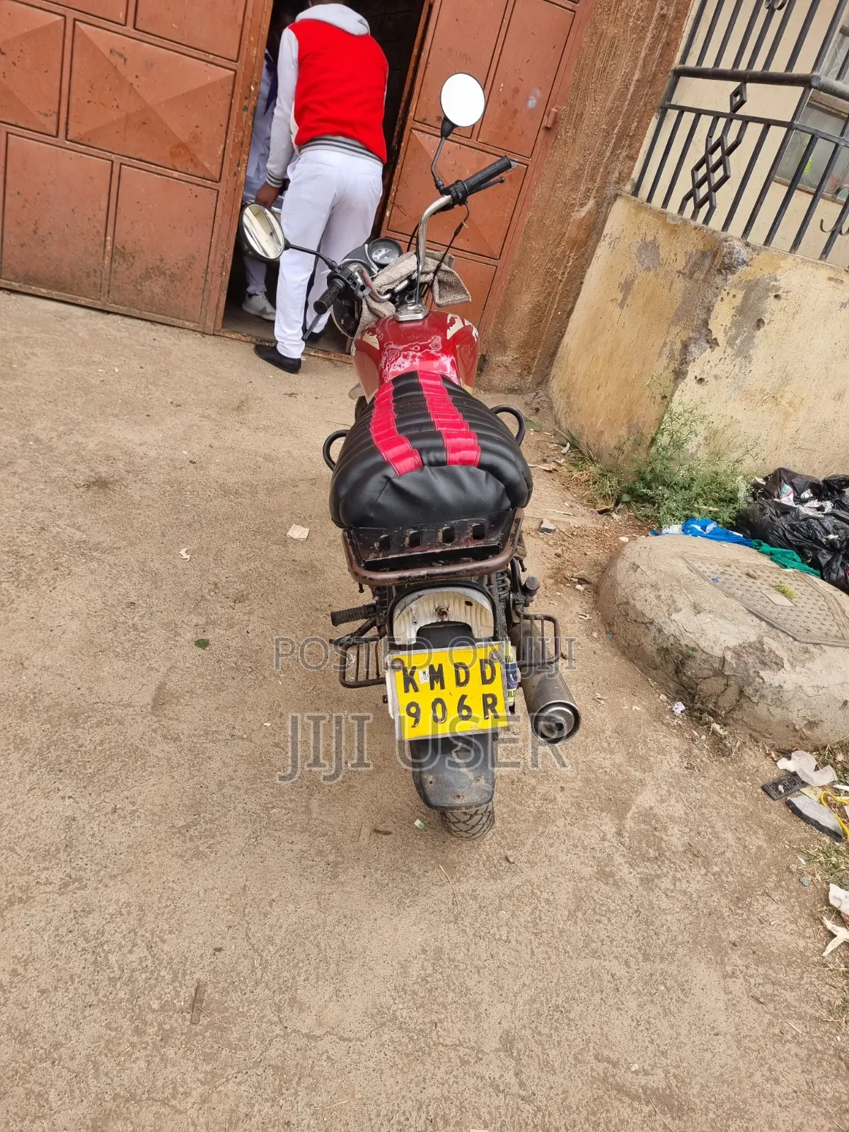 TVS XL 100 2013 Red