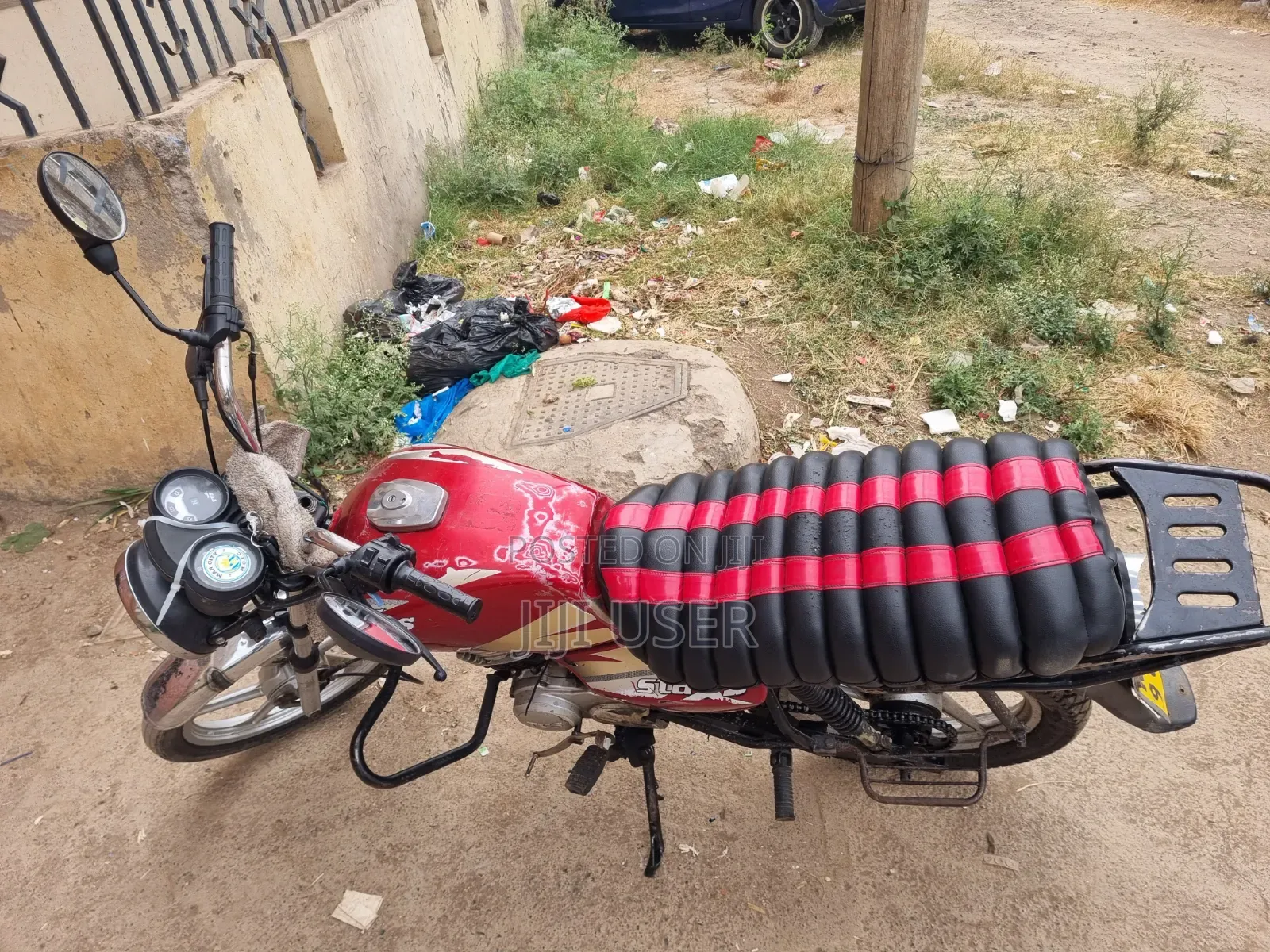 TVS XL 100 2013 Red