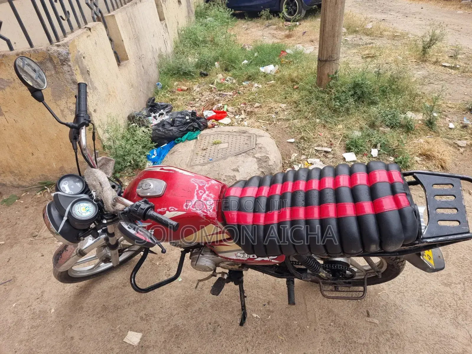 TVS XL 100 2013 Red
