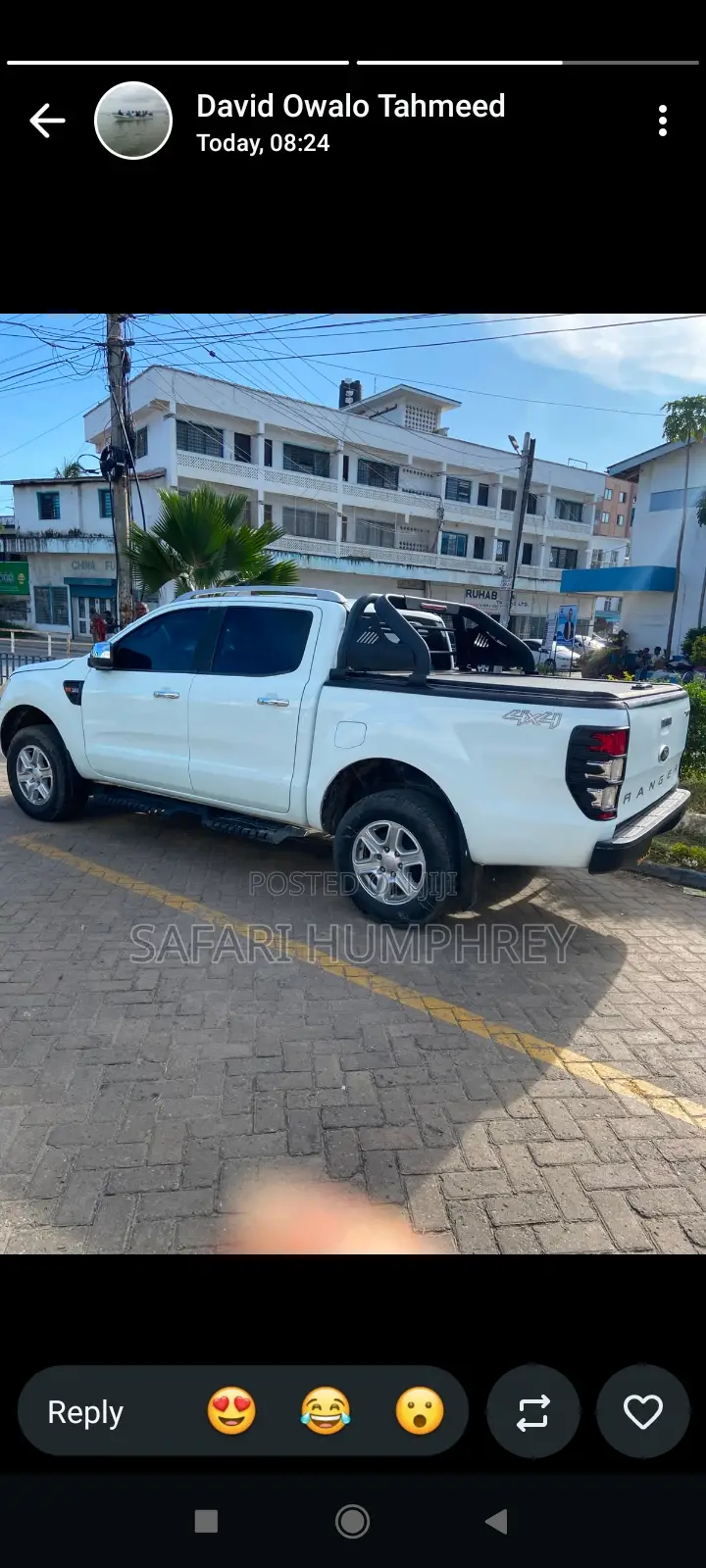 Ford Ranger Wildtrak 2012 White
