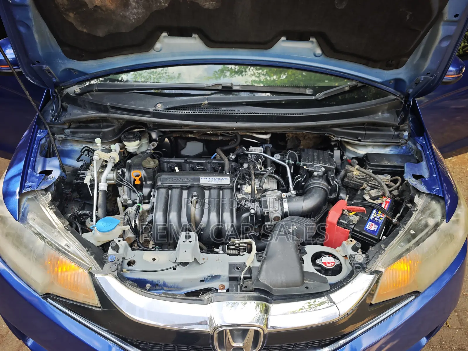 Honda Fit 2015 Blue