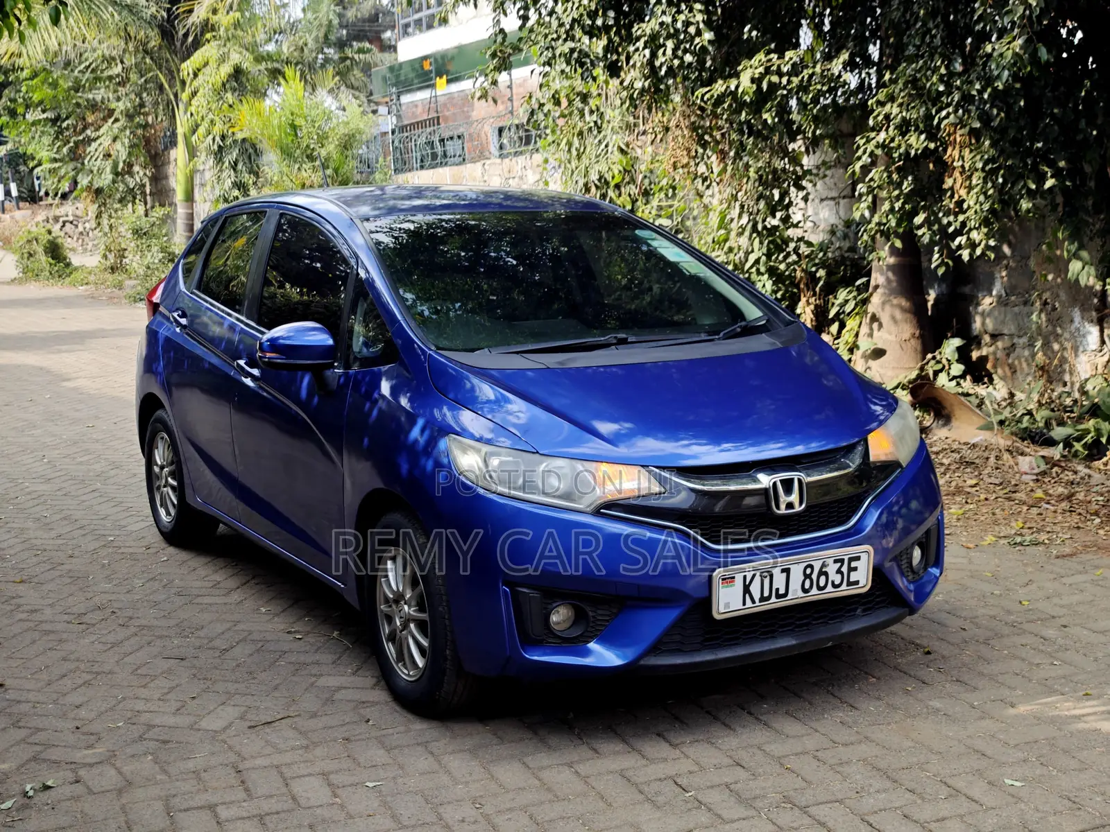 Honda Fit 2015 Blue