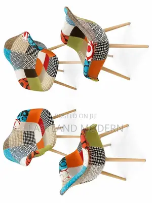 Stylish Fabric Armchair for Home Office