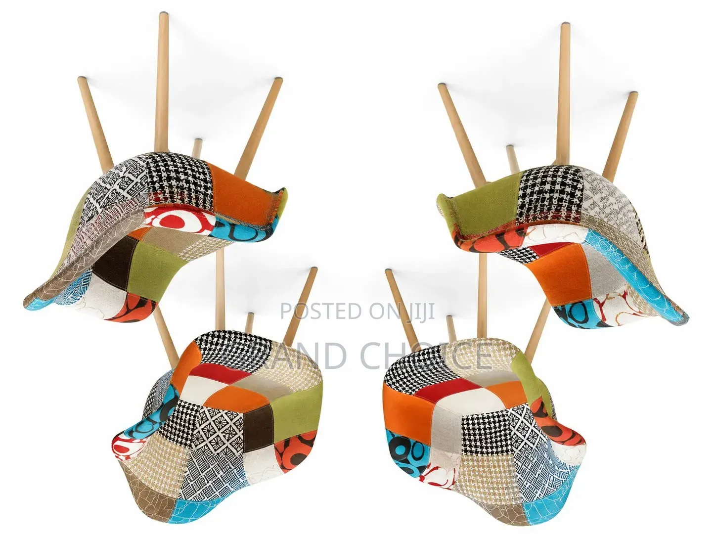 Stylish Fabric Armchair for Home Office