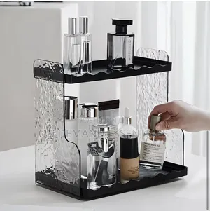 Modern Glacier Pattern Vanity Storage Rack