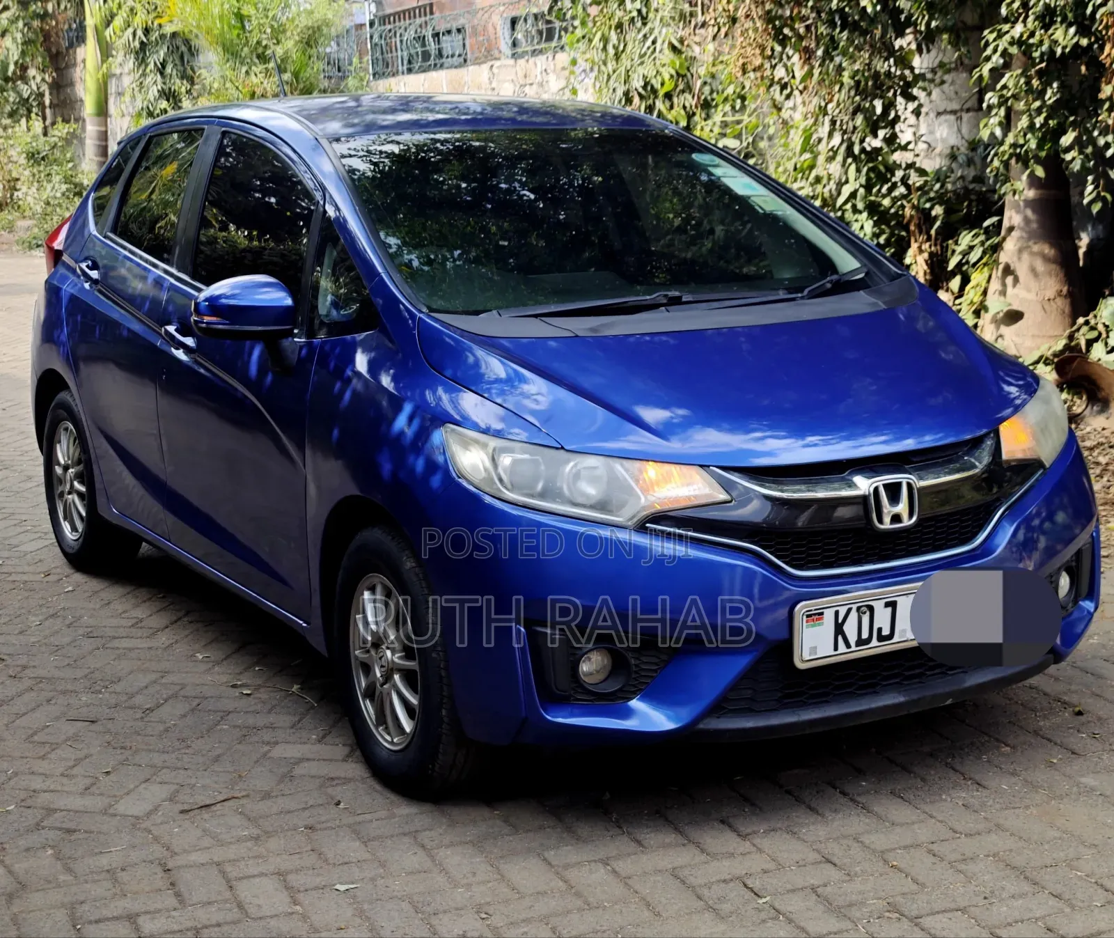 Honda Fit 2015 Blue