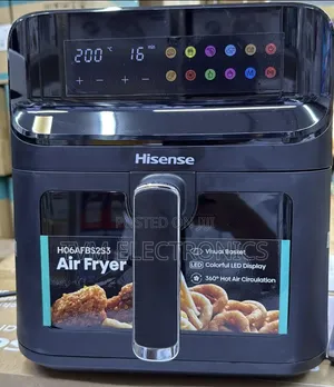 Hisense Air Fryer 6.3L Black (H06AFBS1S3)