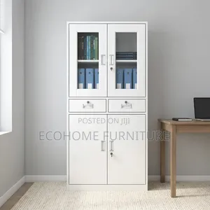 Office Cabinet – 2 Door Storage Filing Cabinet With Drawers