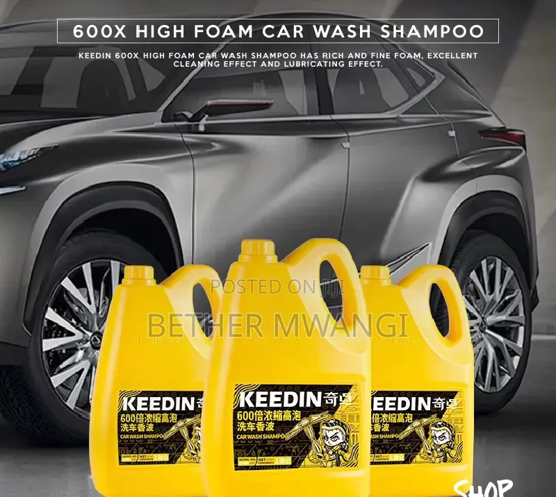 600x High Foam Car Wash Shampoo in Kenya