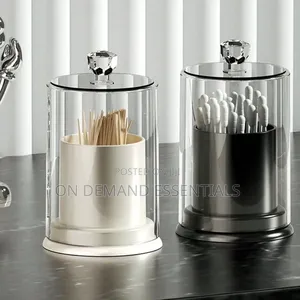 Light Luxury Toothpick Cotton Swab Storage Box